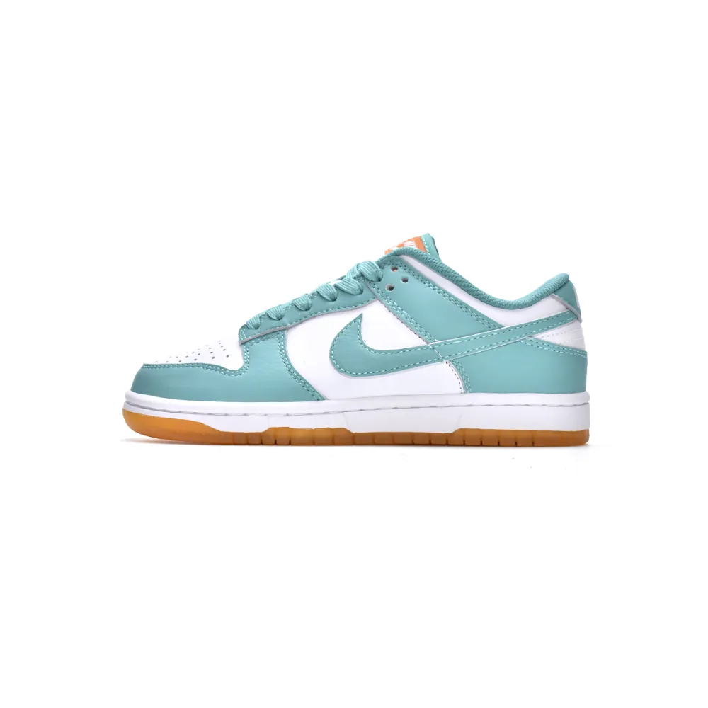 shop cool kicks | GET Dunk Low White Turquoise, DV2190-100