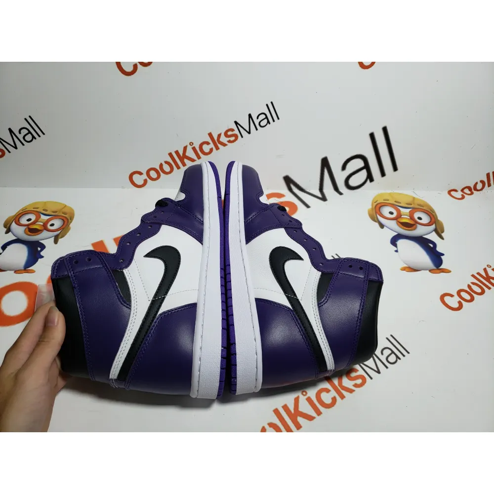 Coolkicks GET Air Jordan 1 Retro High Court Purple White,555088-500