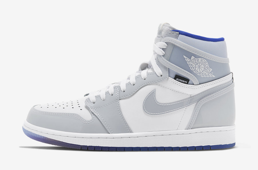 GET Air Jordan 1 Retro High Zoom White Racer Blue