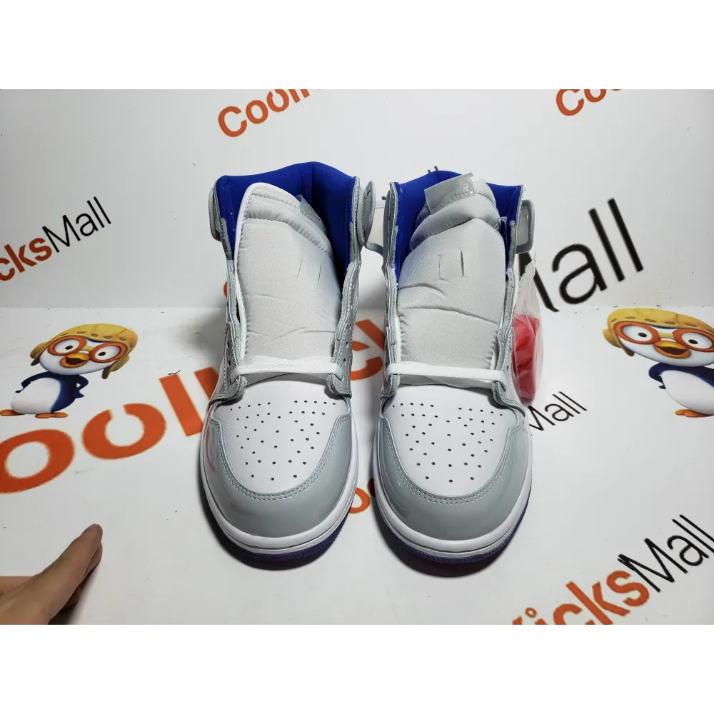 Coolkicks GET Air Jordan 1 Retro High Zoom White Racer Blue,CK6637-104