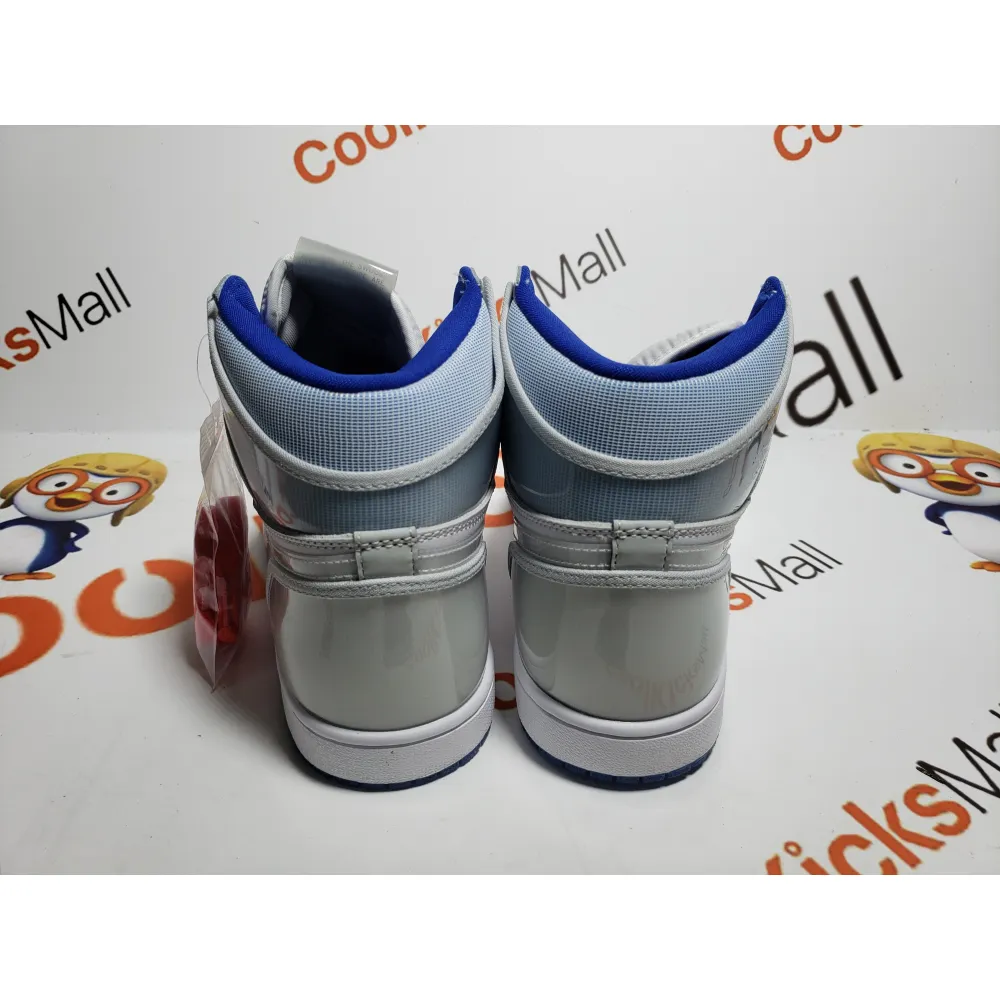 Coolkicks GET Air Jordan 1 Retro High Zoom White Racer Blue,CK6637-104