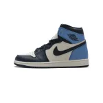 GET Air Jordan 1 Retro High Obsidian UNC