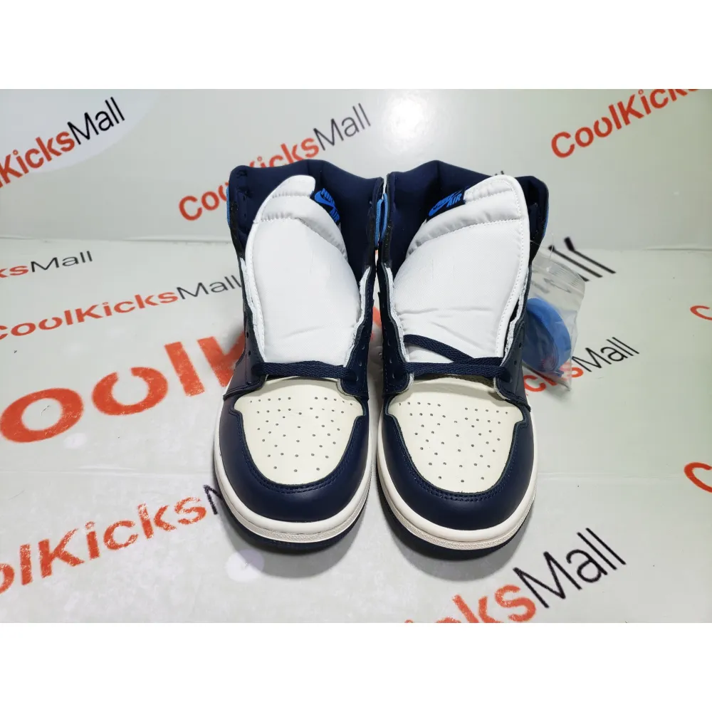 Cool Kicks GET Air Jordan 1 Retro High Obsidian UNC,555088-140