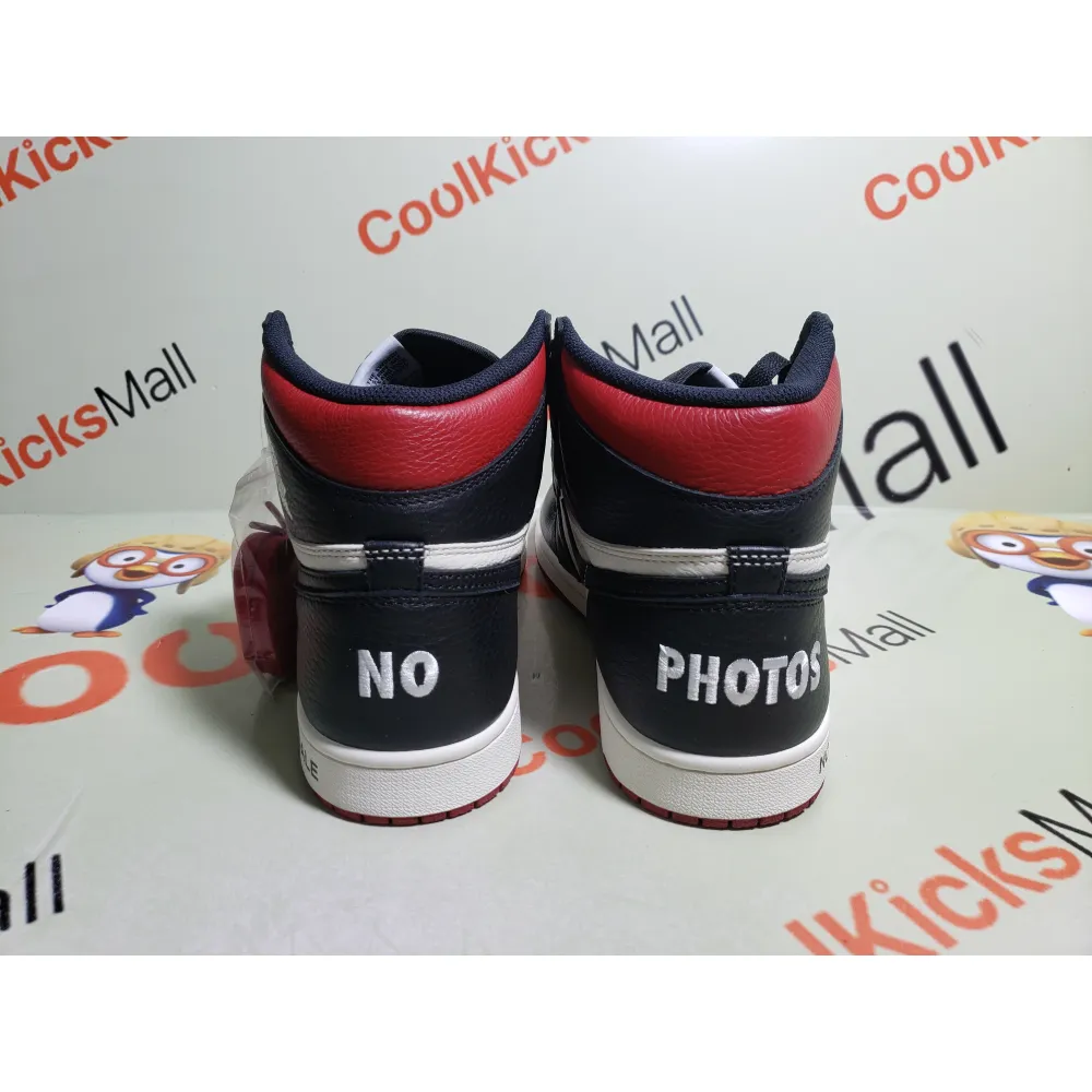 Coolkicks GET Air Jordan 1 Retro High "Not for Resale" Varsity Red,861428-106