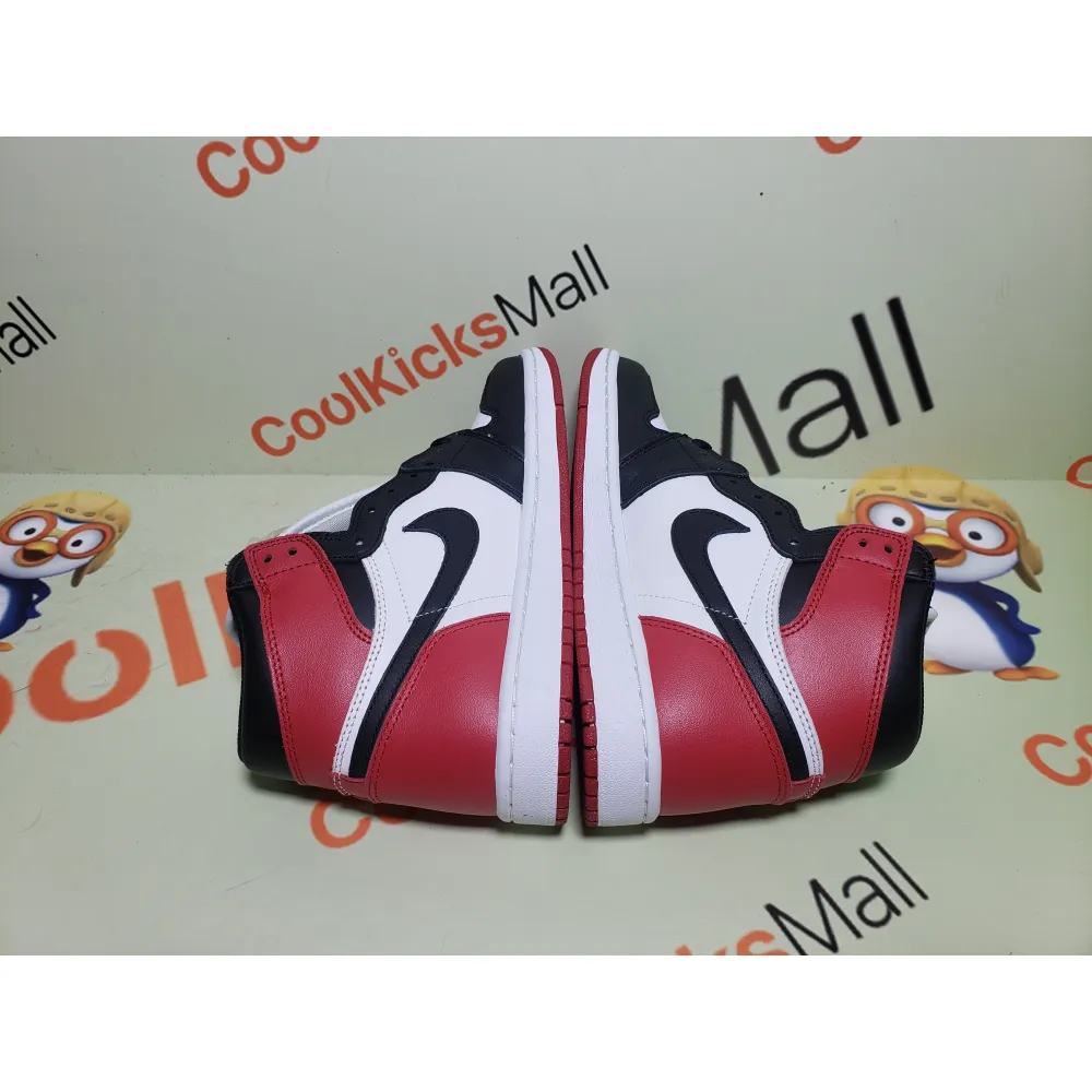 Coolkicks GET Air Jordan 1 Retro Black Toe (2016),555088-125
