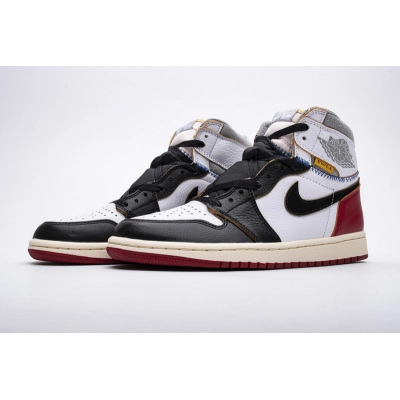 Coolkicks GET Air Jordan 1 Retro High Union Los Angeles Black Toe,BV1300-106 02