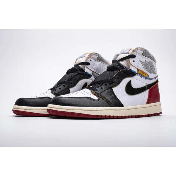 GET Air Jordan 1 Retro High Union Los Angeles Black Toe