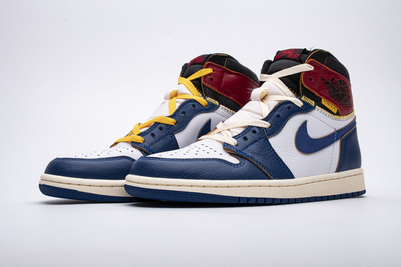 GET Air Jordan 1 Retro High Union Los Angeles Blue Toe