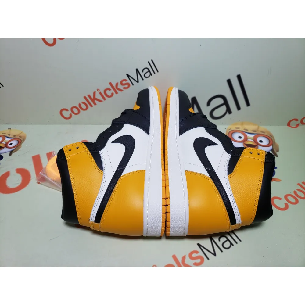 Coolkicks GET Air  Jordan 1 High GET Yellow Toe,555088-711 
