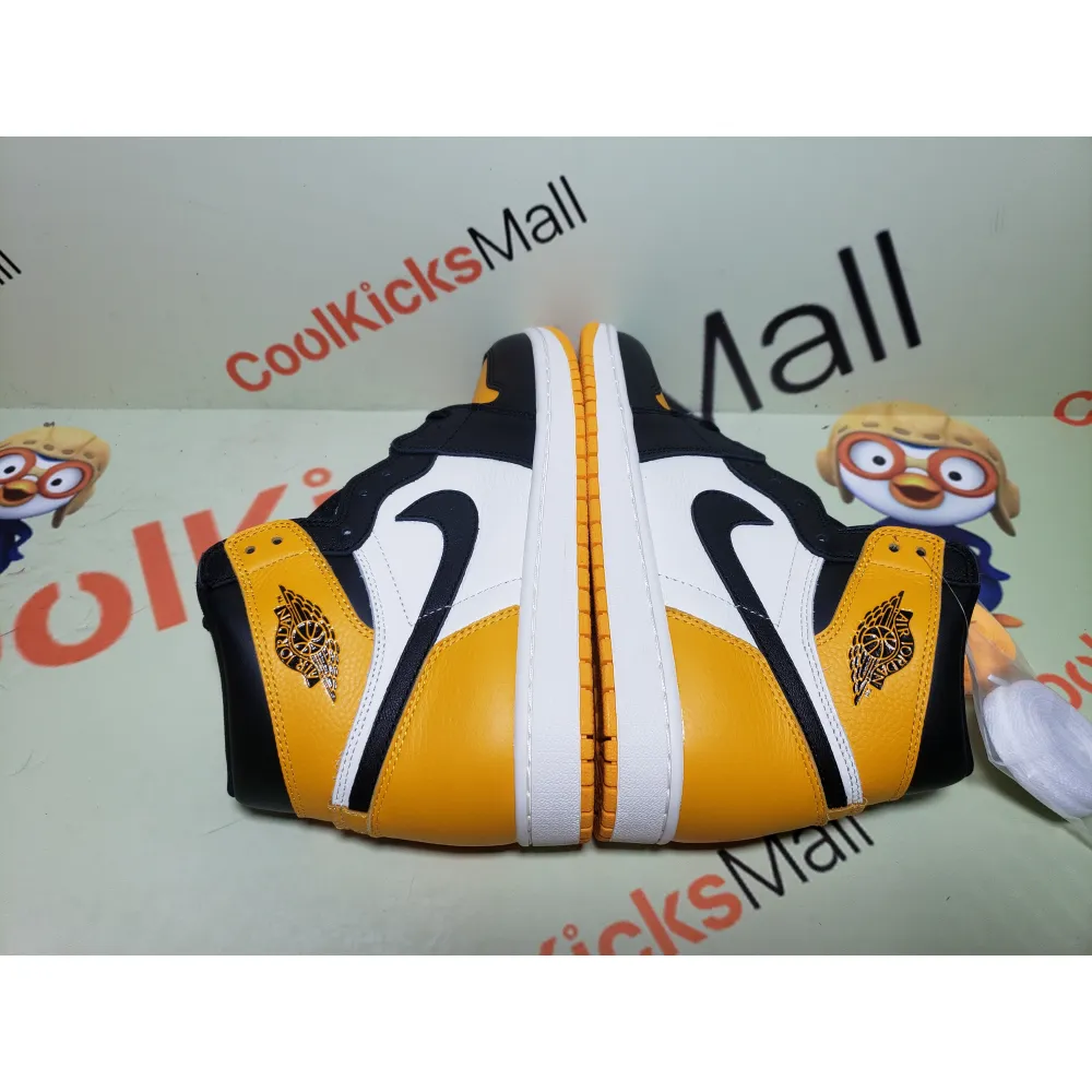 Coolkicks GET Air  Jordan 1 High GET Yellow Toe,555088-711 