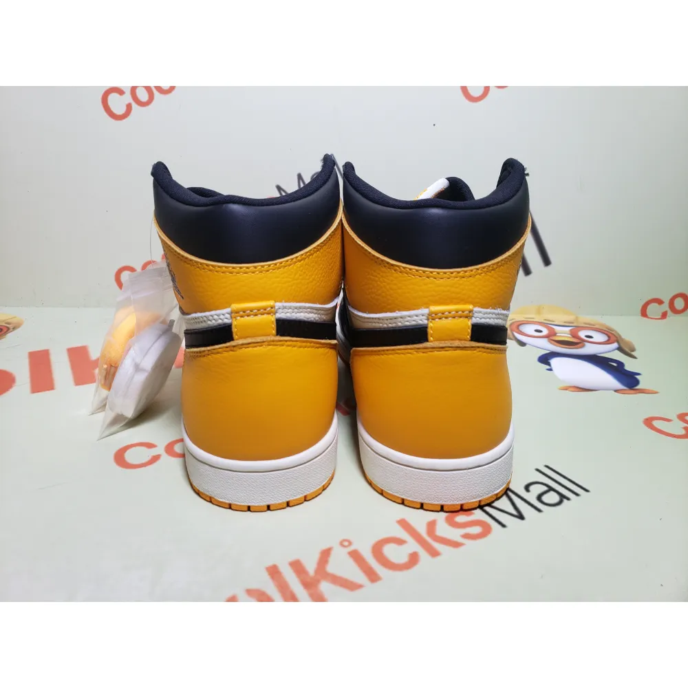 Coolkicks GET Air  Jordan 1 High GET Yellow Toe,555088-711 
