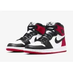 GET Air Jordan 1 Retro High Satin Black Toe (W)