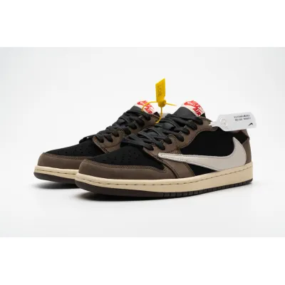 （Limited time special price $79）Air Jordan 1 Retro Low OG SP Travis Scott, CQ4277-001 01