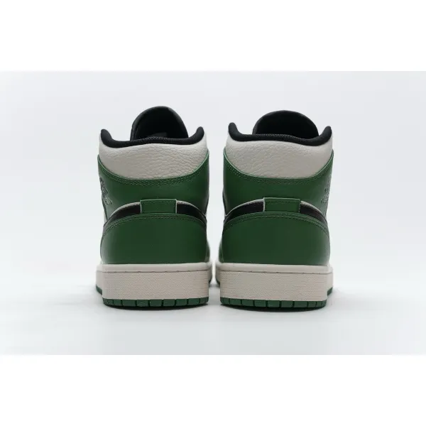 GET Air Jordan 1 Mid Pine Green