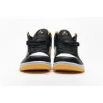GET Air Jordan 1 Mid Laser Orange Black (W)