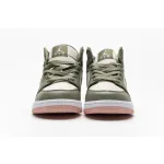 GET Air Jordan 1 Mid Trooper Bleached Coral (GS)