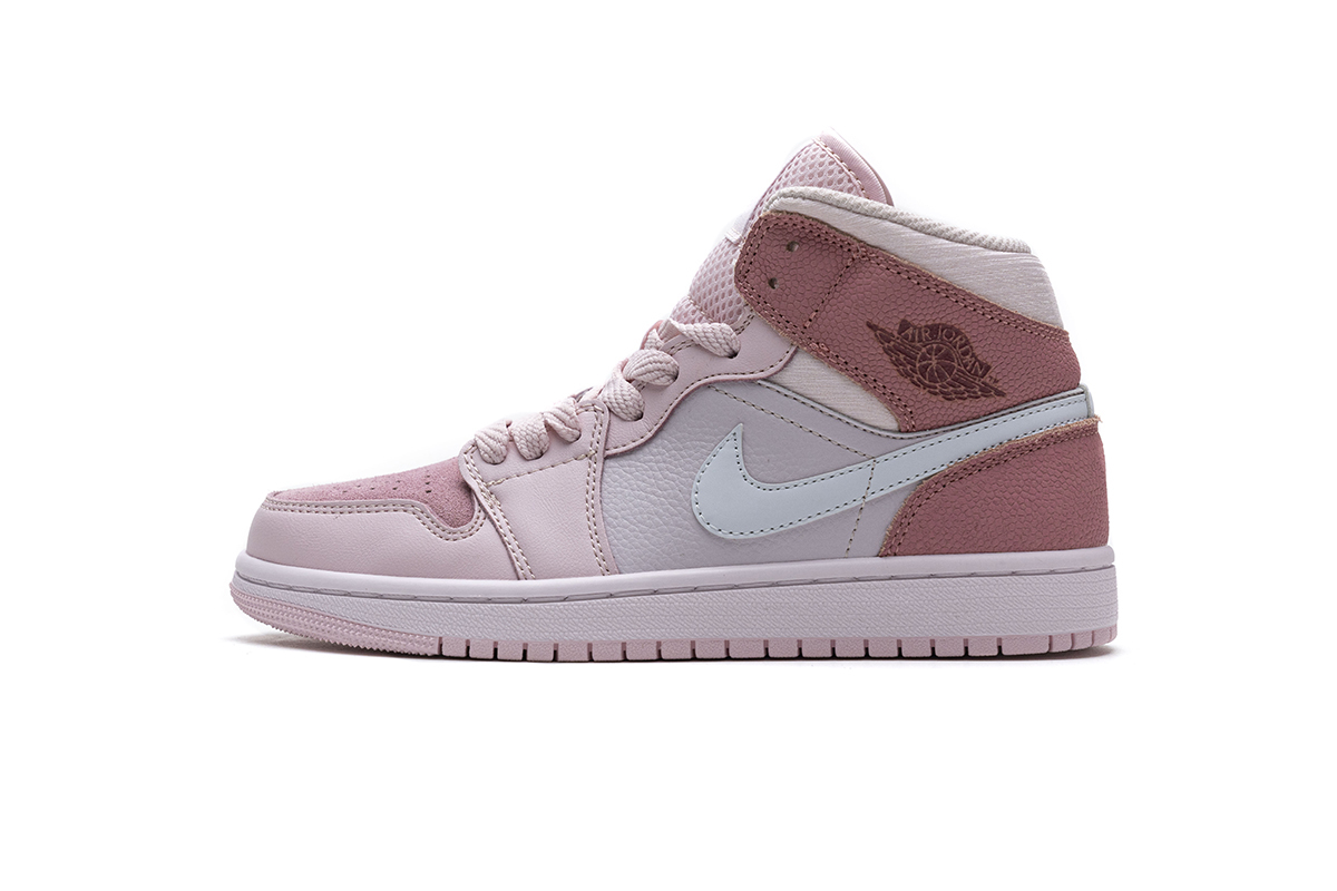 GET Air Jordan 1 Mid Digital Pink (W)