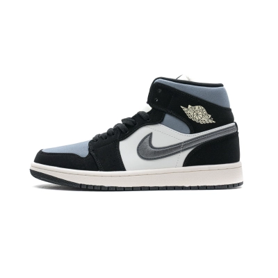 Coolkicks GET Air Jordan 1 Mid Satin Grey Toe,852542-011 01