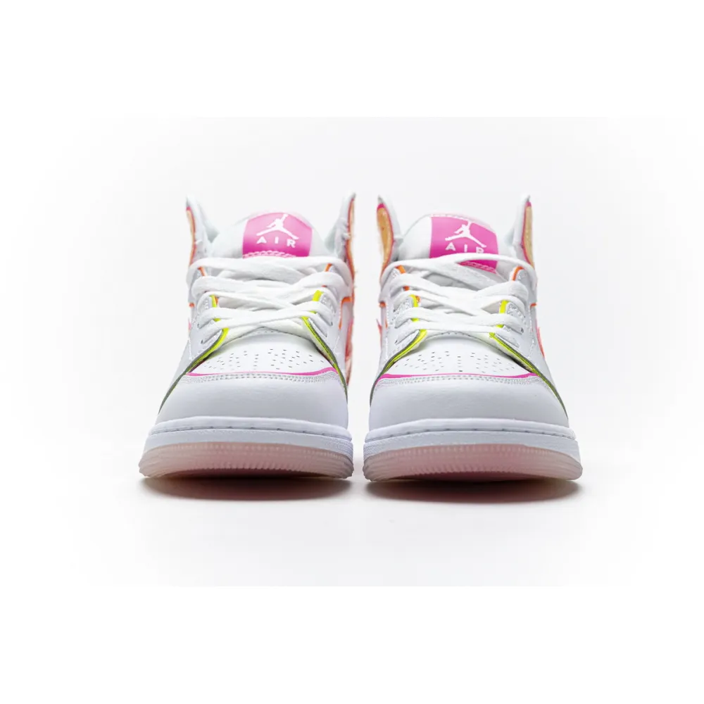 GET Air Jordan 1 Mid SE Edge Glow (TD)