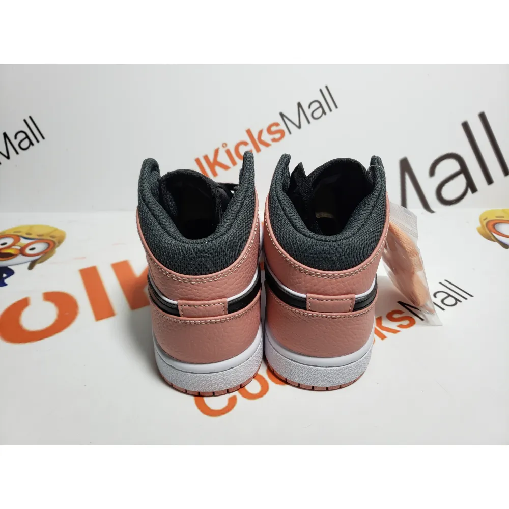 Coolkicks GET Air Jordan 1 Mid Pink Quartz (GS),555112-603