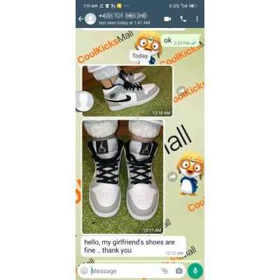 Coolkicks | GET Air Jordan 1 Mid Light Smoke Grey,554724-092 02