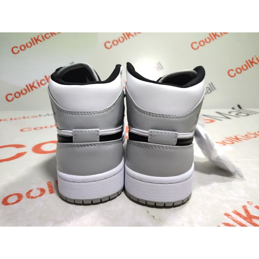 Coolkicks | GET Air Jordan 1 Mid Light Smoke Grey,554724-092