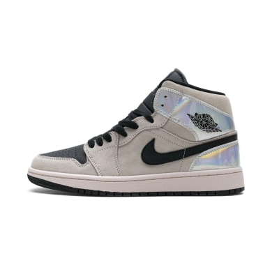 Coolkicks GET Air Jordan 1 Mid Dirty Powder Iridescent (W),BQ6472-602 01