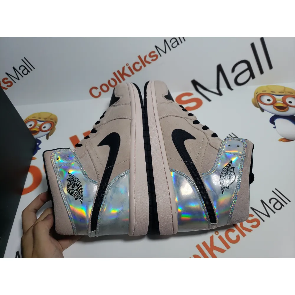 Coolkicks GET Air Jordan 1 Mid Dirty Powder Iridescent (W),BQ6472-602