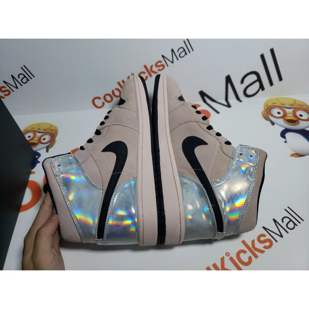 Coolkicks GET Air Jordan 1 Mid Dirty Powder Iridescent (W),BQ6472-602