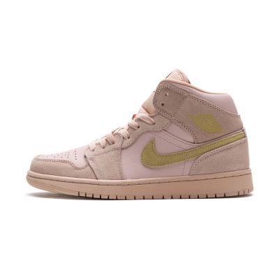 Coolkicks GET Air Jordan 1 Mid Coral Gold,BQ6817-600 01