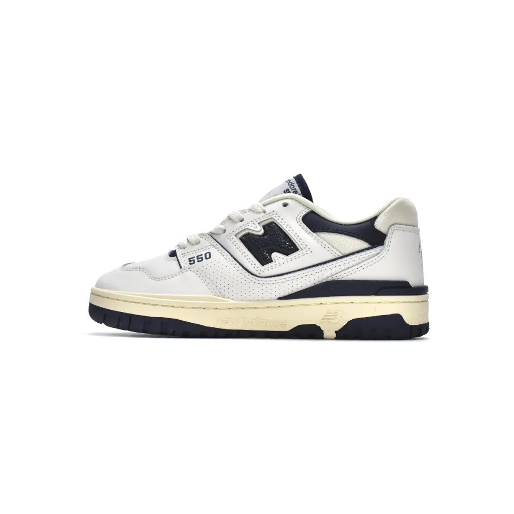 Cool Kicks | GET New Balance 550 Aime Leon Dore White Navy ,BB550ALF  