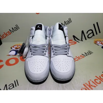 Coolkicks GET Air Jordan 1 Mid White Cement (GS),554725-115 02