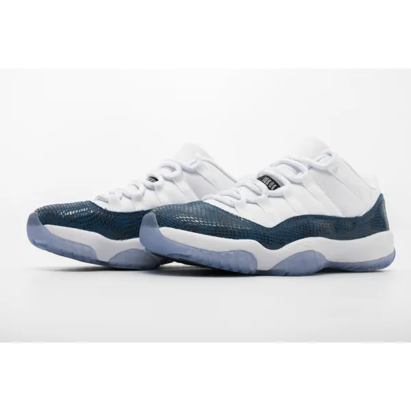PK GOD Air Jordan 11 Retro Low Snake Navy (2019)