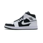 GET Air Jordan 1 Mid White Black