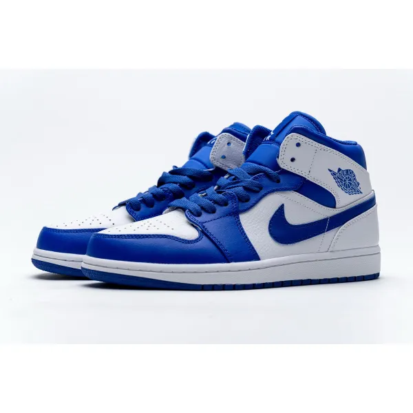 GET Air Jordan 1 Mid Hyper Royal