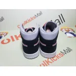 Coolkicks GET Air Jordan 1 Mid Black Particle Grey Gym Red,554724-060