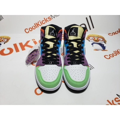 Coolkicks GET Air Jordan 1 Mid SE Multi-Color (W),CW1140-100 02