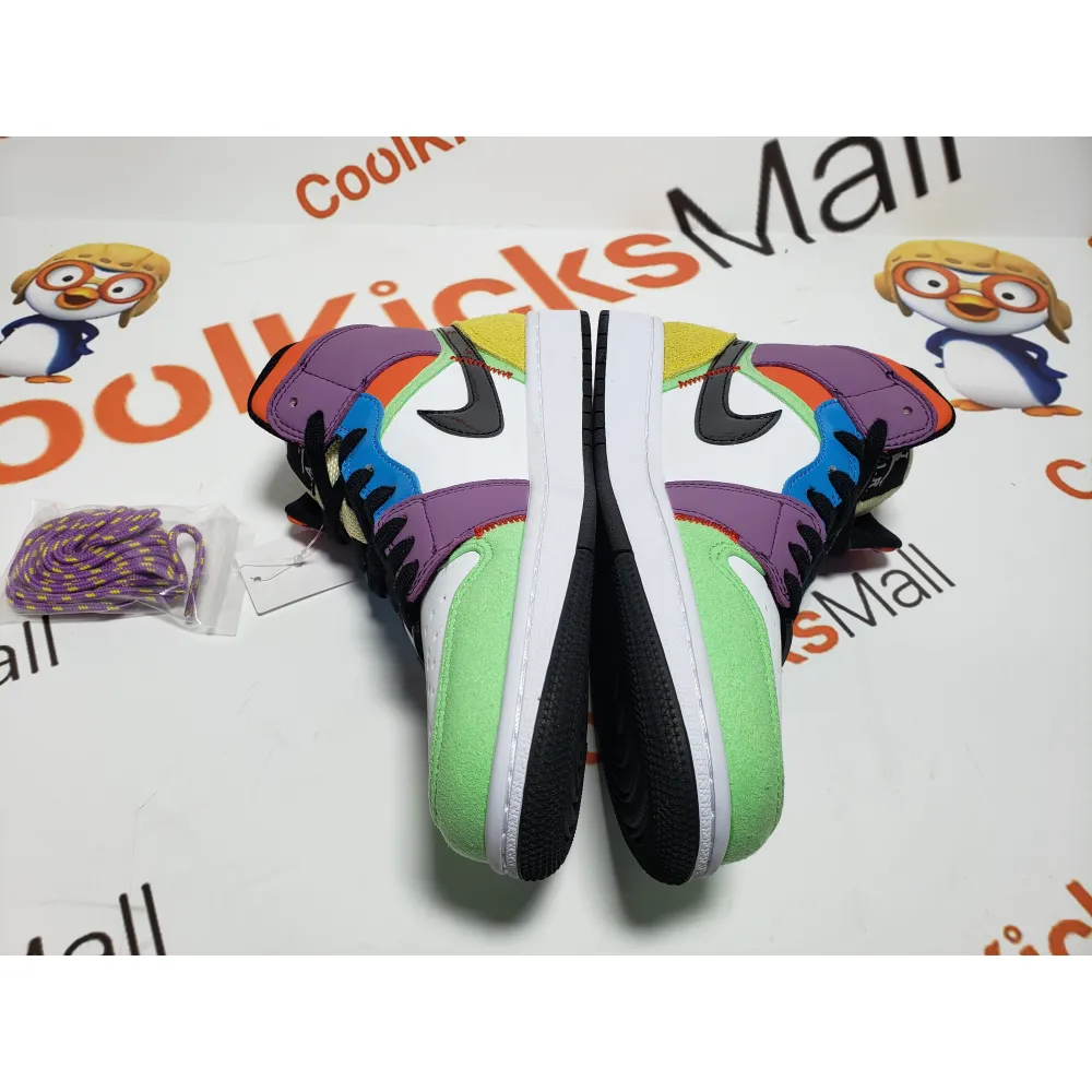 Coolkicks GET Air Jordan 1 Mid SE Multi-Color (W),CW1140-100