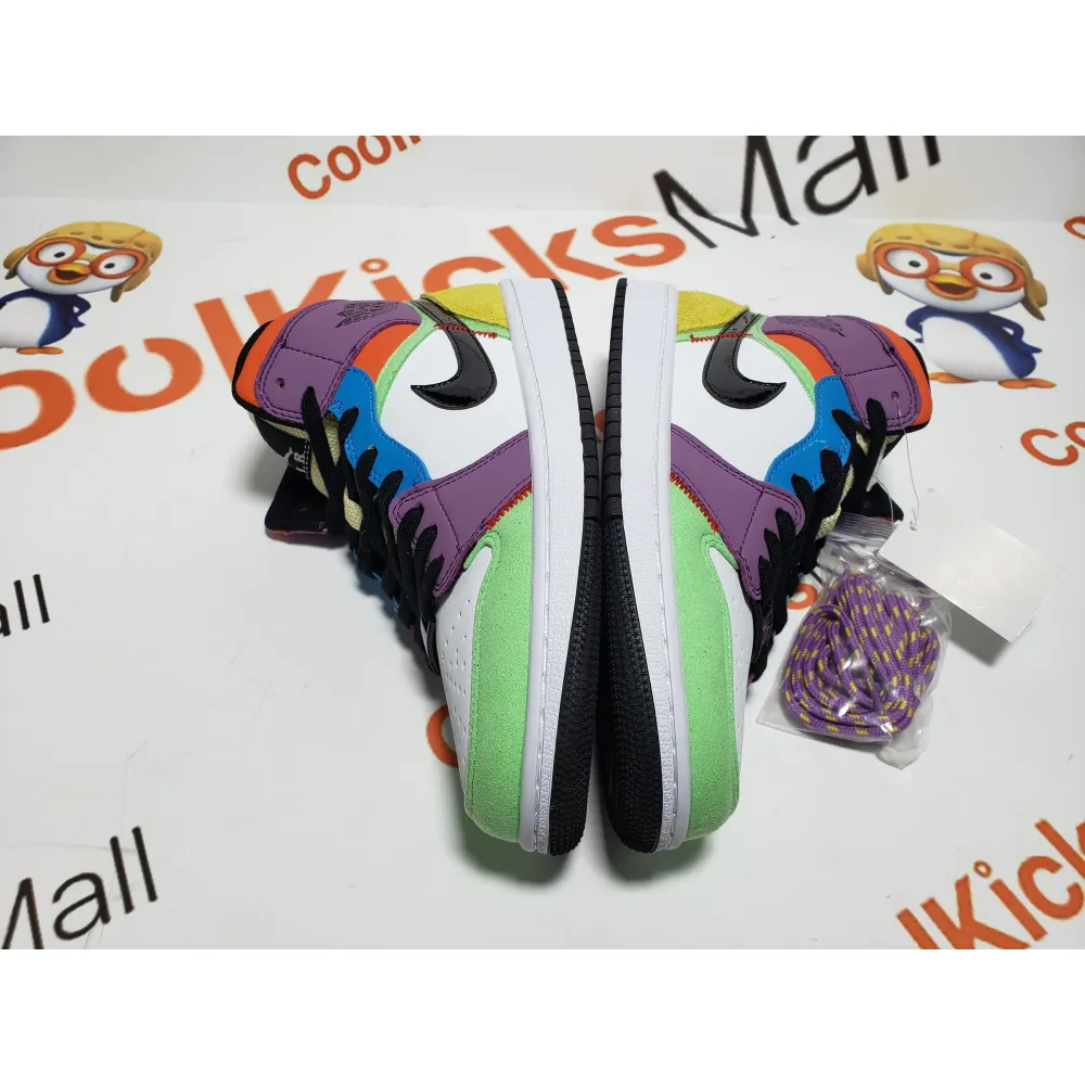 Coolkicks GET Air Jordan 1 Mid SE Multi-Color (W),CW1140-100