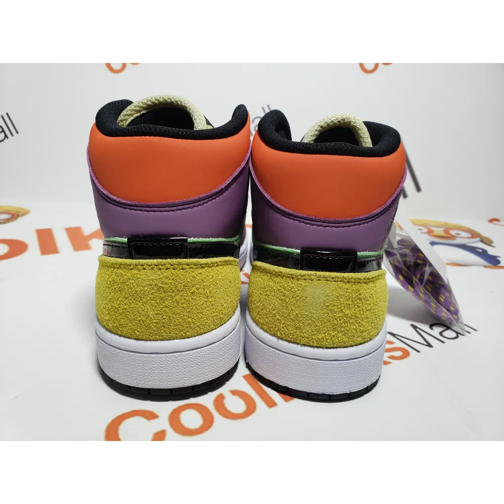 Coolkicks GET Air Jordan 1 Mid SE Multi-Color (W),CW1140-100