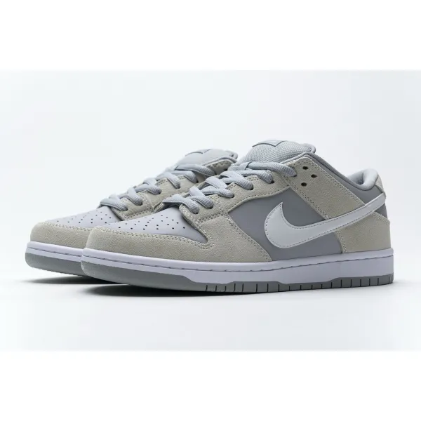  PK GOD SB Dunk Low Summit White Wolf Grey
