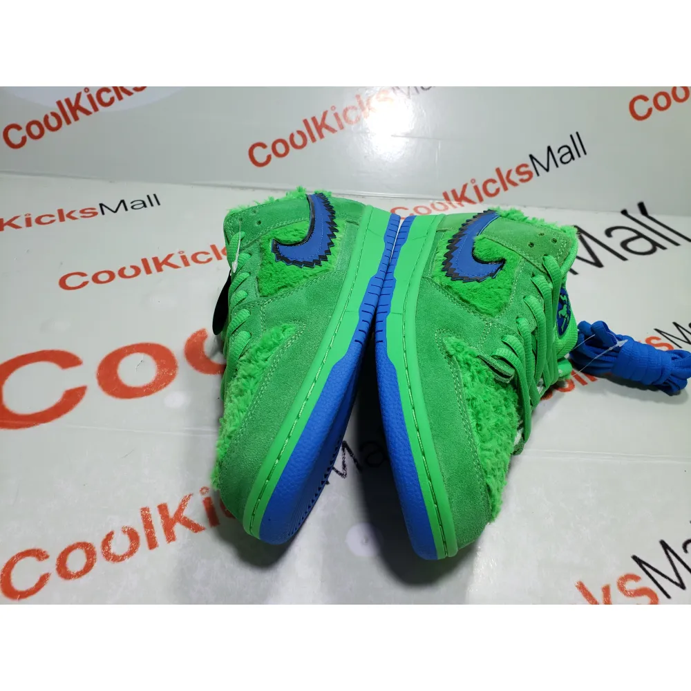 Coolkicks PKGoden SB Dunk Low Grateful Dead Bears Green,CJ5378-300