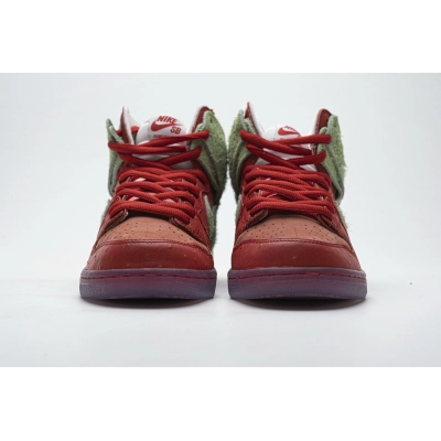 Coolkicks PKGoden SB Dunk High Strawberry Cough,CW7093-600 02