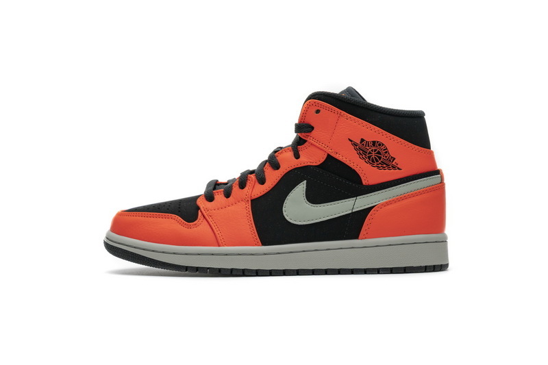 GET Air Jordan 1 Mid Black Cone