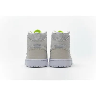 Coolkicks GET Air Jordan 1 Mid Vast Grey Ghost Green (W),CV3018-001 02