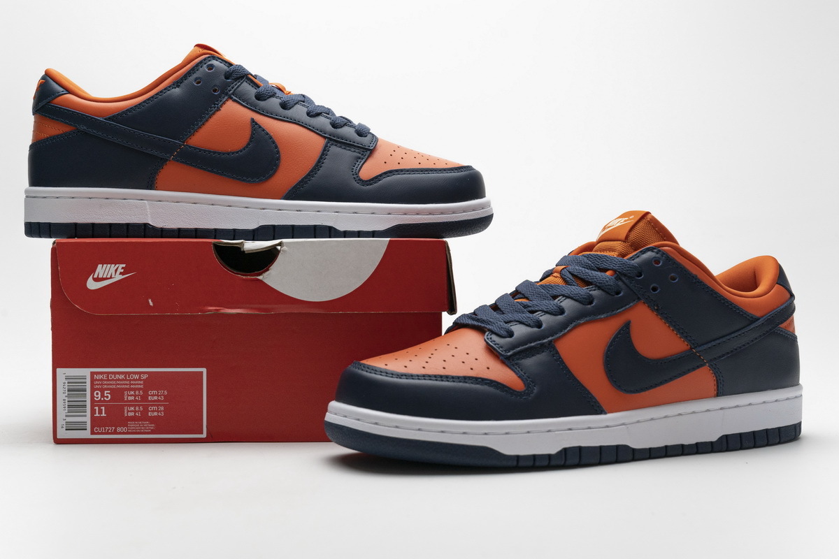 PK GOD Dunk Low SP Champ Colors University Orange Marine (2020)