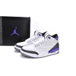 Cool Kicks | PKGoden Air Jordan 3 Retro Dark Iris,CT8532-105  