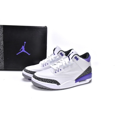 Cool Kicks | PKGoden Air Jordan 3 Retro Dark Iris,CT8532-105   01