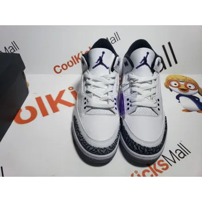 Cool Kicks | PKGoden Air Jordan 3 Retro Dark Iris,CT8532-105   02