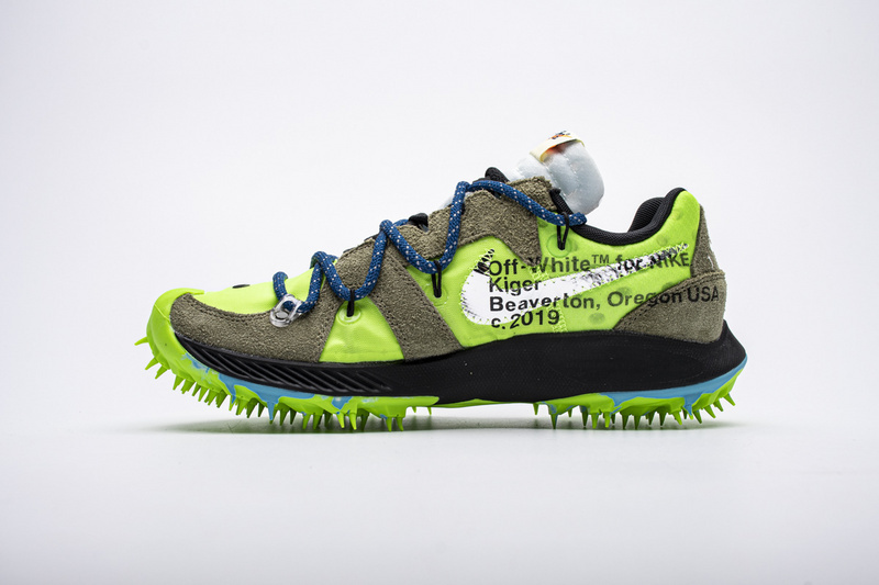 GET Zoom Terra Kiger 5 OFF-WHITE Electric Green (W)